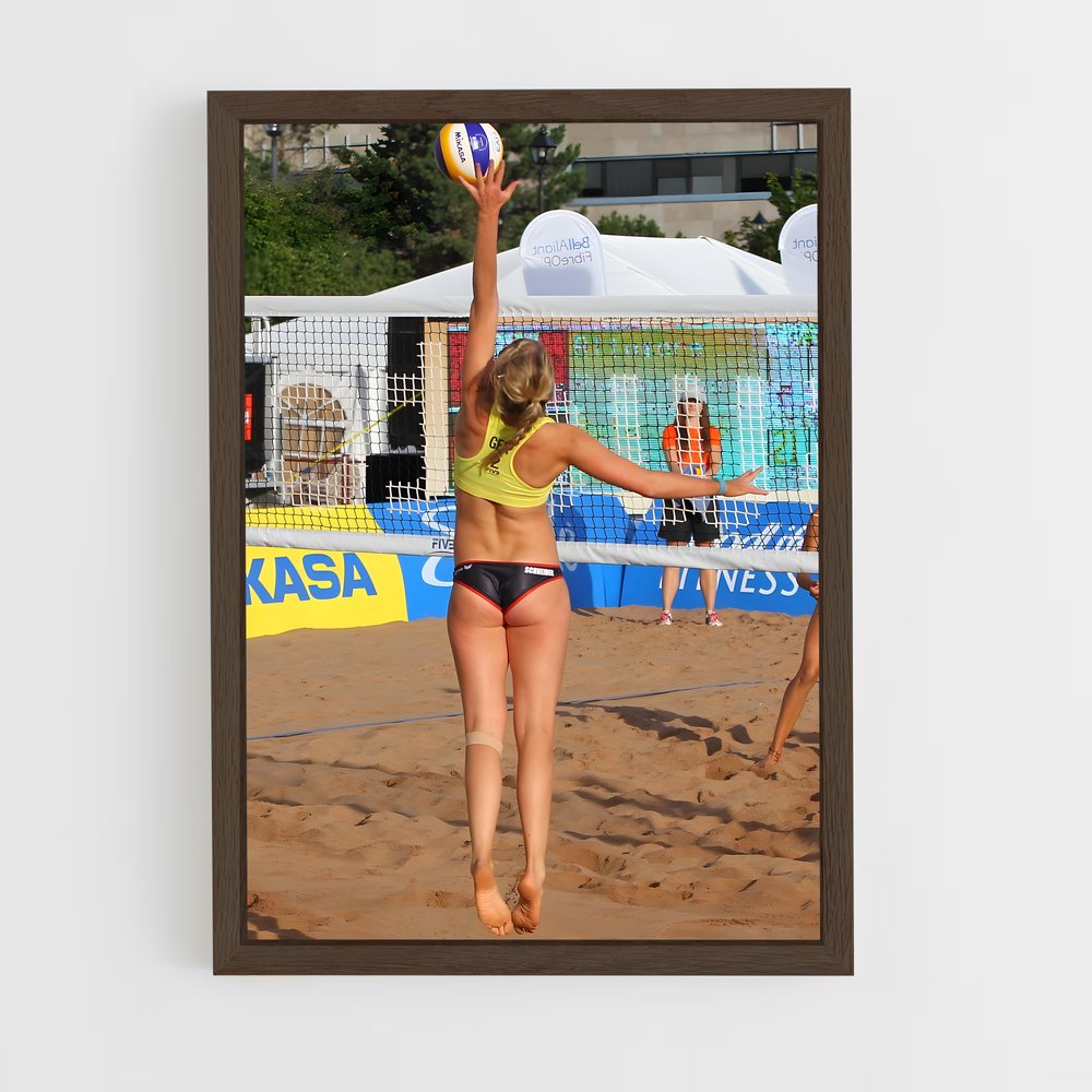 Poster Beach Volleyball Showdown – affiche Beach-volley (vue 5)